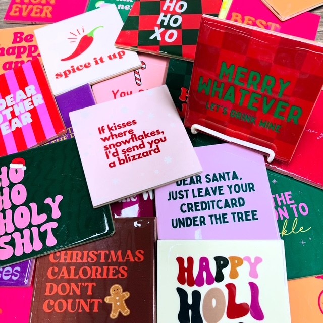 Kerst- & eindejaarstegeltjes